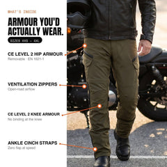 Ride Unmarked — RoadVault™ Riding Pants