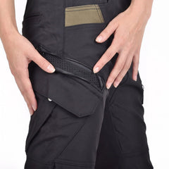 Ride Unmarked RoadVault riding pants — mesh-backed ventilation zipper — Black