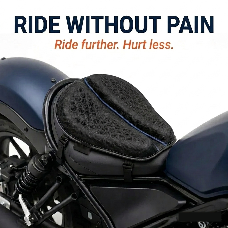 100% gel motorcycle seat cushion