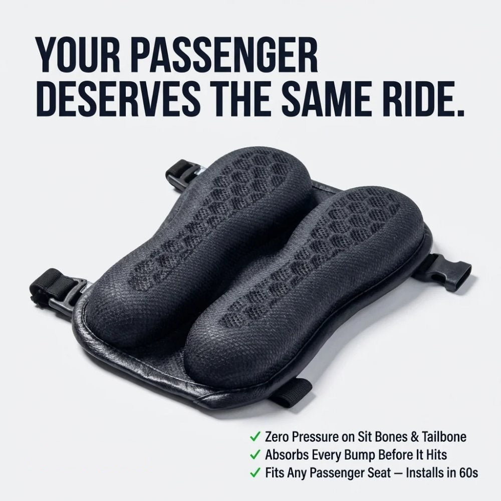 Passenger cushion dimensions